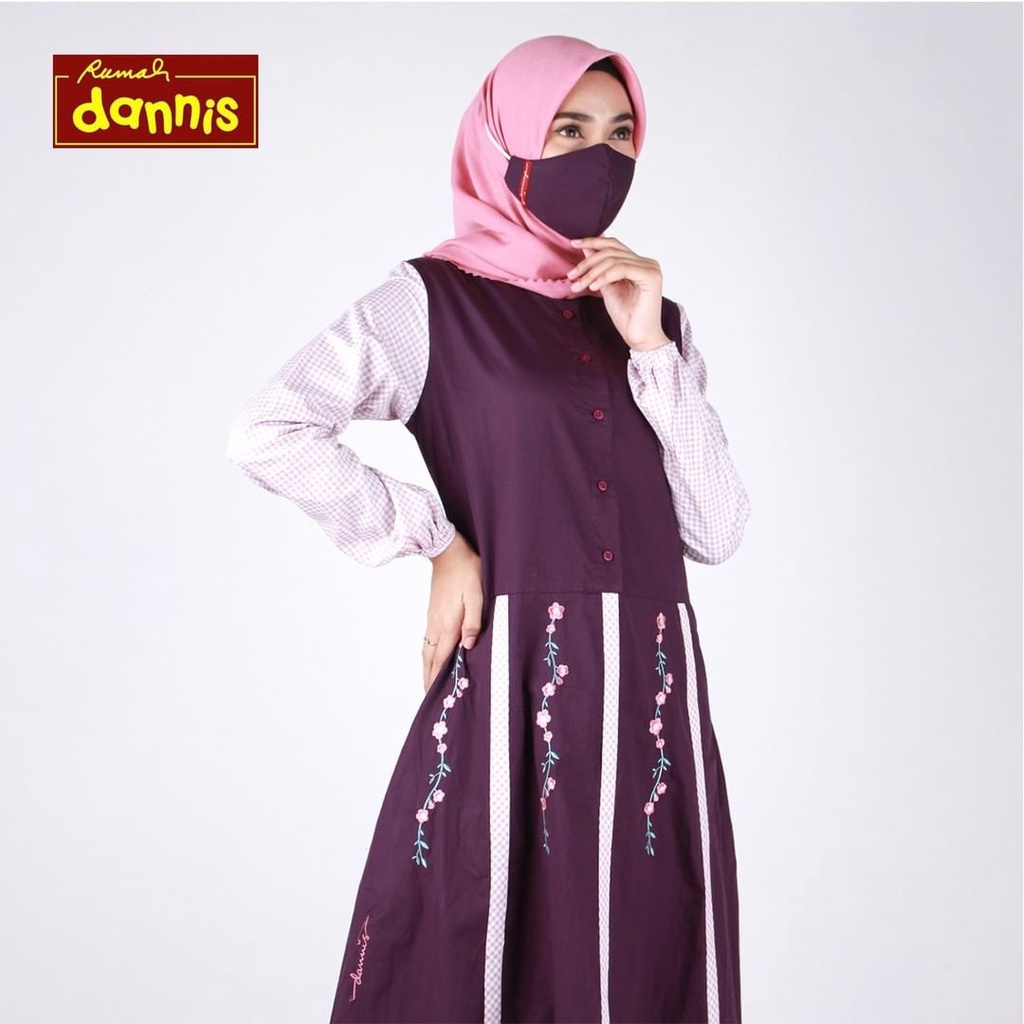 COD ABAYA DANNIS A 210206/DANNIS ABAYA/DRESS DANNIS KEKINIAN/ABAYA DEWASA BY RUMAH DANNIS/ABAYA KATU