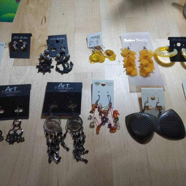 ANTING ETNIK ANTING LUCU ANTING JILBAB PRELOVED