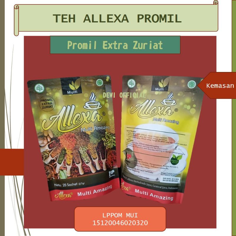 

Teh Allexa Extra Buah Zuriat untuk promil minuman penyubur herbal penyubur suami dan istri aman BPOM dan Halal [Dijamin Original]