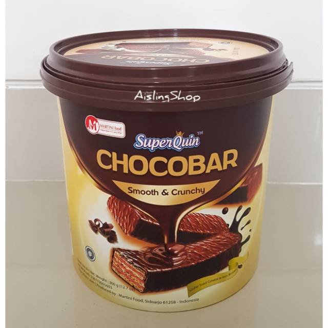 

SuperQuin Chocobar Toples 330 gram