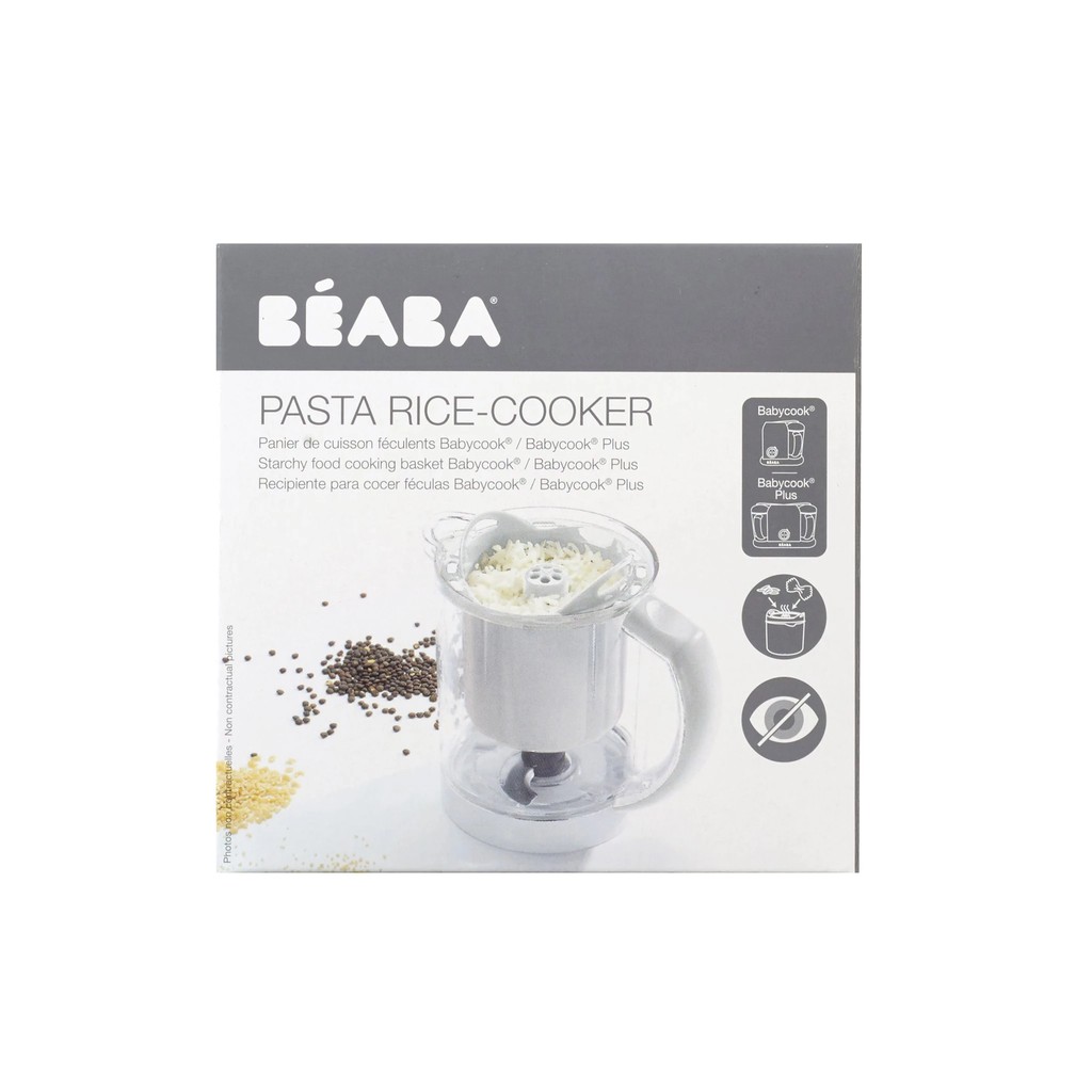 Beaba Pasta Rice Cooker plus white