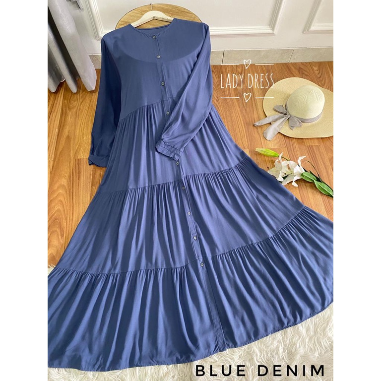 LADY DRESS COTTON TWILL ARMANY BY YAYUKU