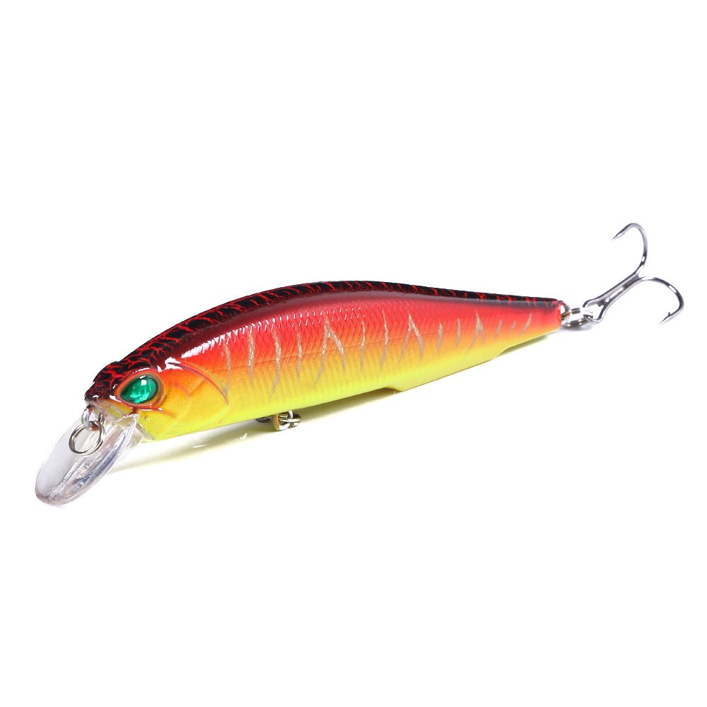 HENGJIA 1PCS 11cm/13.5g Fishing Lure Floating Minnow Wobbler Professional Baits Laser Crankbait