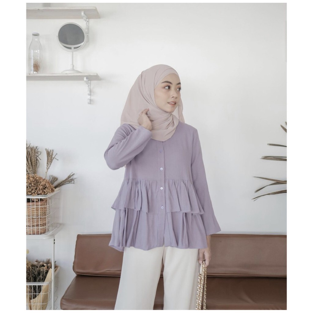 DEWIA BLOUSE-VIRGO BLOUSE LILAC