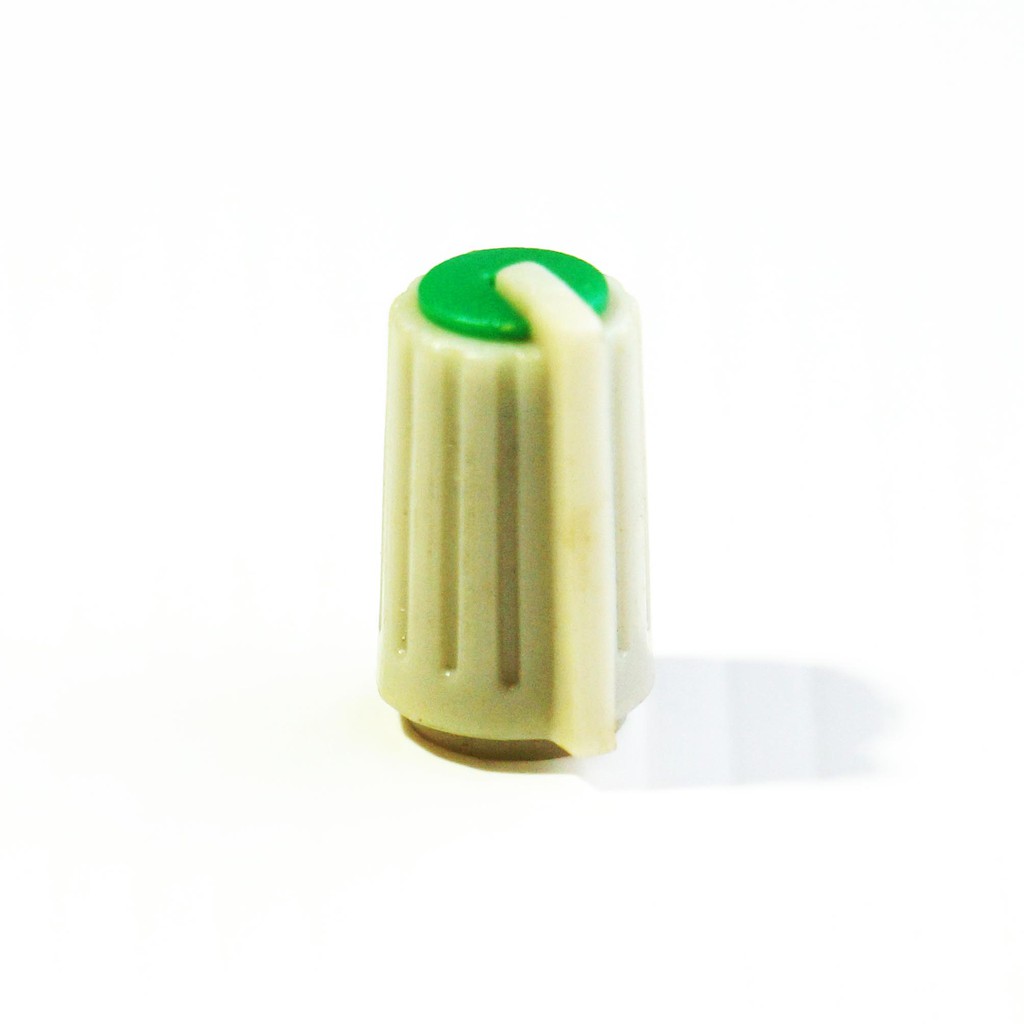 KNOP POTENSIO VOLUME MIXER HIJAU 10MM
