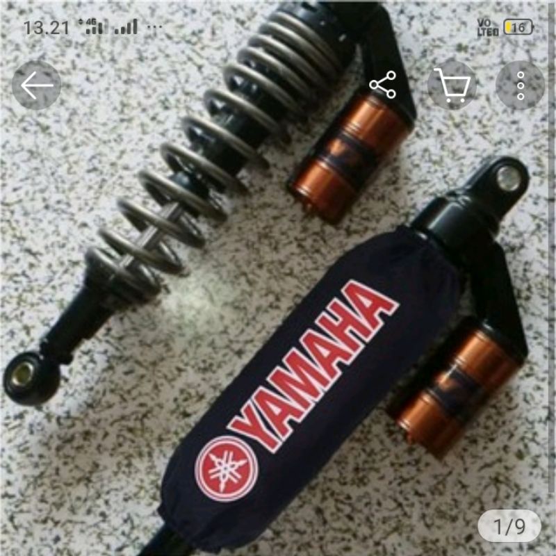 Sarung shock cover shock breaker motor yss honda rcb ohlins  ktc yamaha daytona