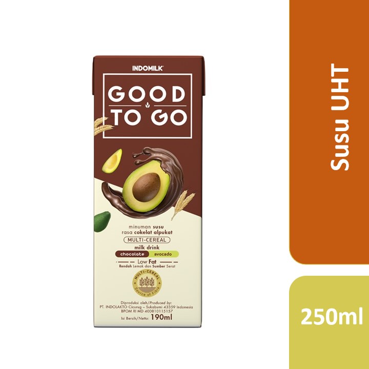 

Indomilk Good To Go - Choco Avocado UHT 250 ml