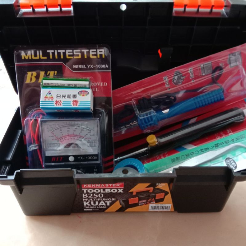 Paket Solder Peralatan Reparasi Elektronika