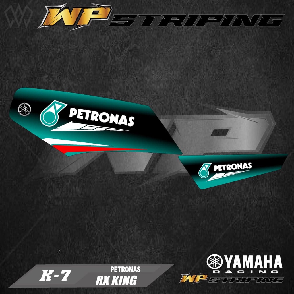 STRIPING RX KING - STIKER VARIASI LIST SKOTLET MOTOR YAMAHA RX KING - K-7