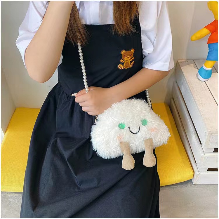 cod☜☞ready Tas Selempang Sling Bag Wanita Fashion Motif Kartun Karakter Hewan Awan Anak &amp; Dewasa  Lagi Laku