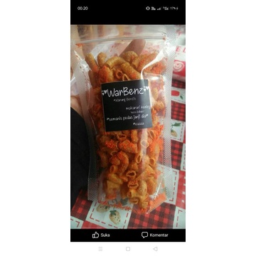 

Makaroni kering dengan varian rasa