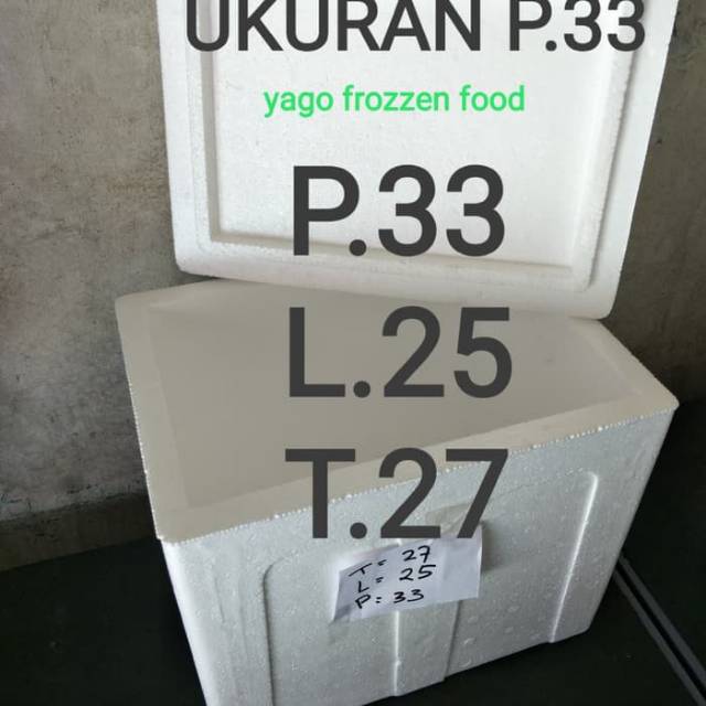 Styrofoam Box 5kg  Sterofoam Box Cool Box 5kg