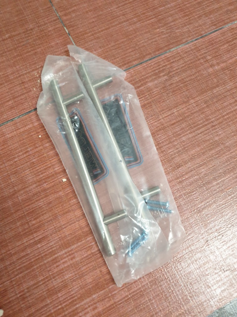 Pull Handle Lemari Model Suling Stainless Tarikan Pintu Lemari Tarikan Laci Gagang Pintu Weldom