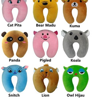 Cbg 009 Bless Toys Bantal Leher Karakter Hewan Binatang Lucu