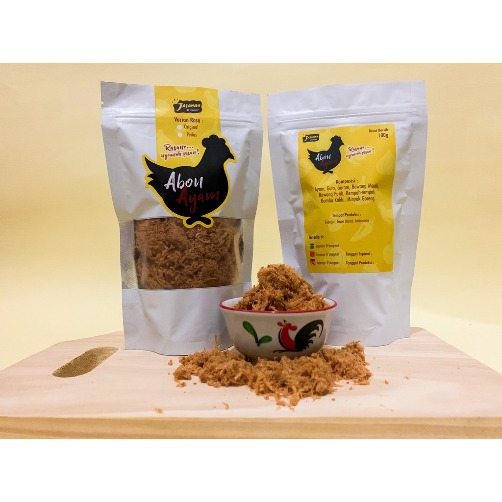 

JAJANAN D'MAGNET - ABON AYAM HOMEMADE 100Gr