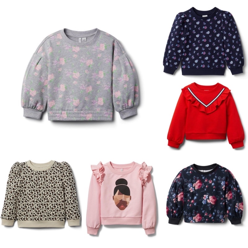 Sweatshirt anak perempuan Janie & Jack