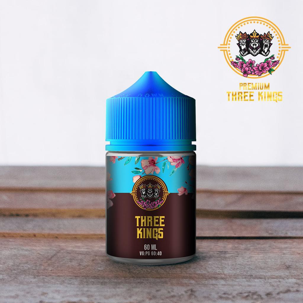 LIQUIDE PREMIUM THREE KINGS 60  M L oat vanilla original