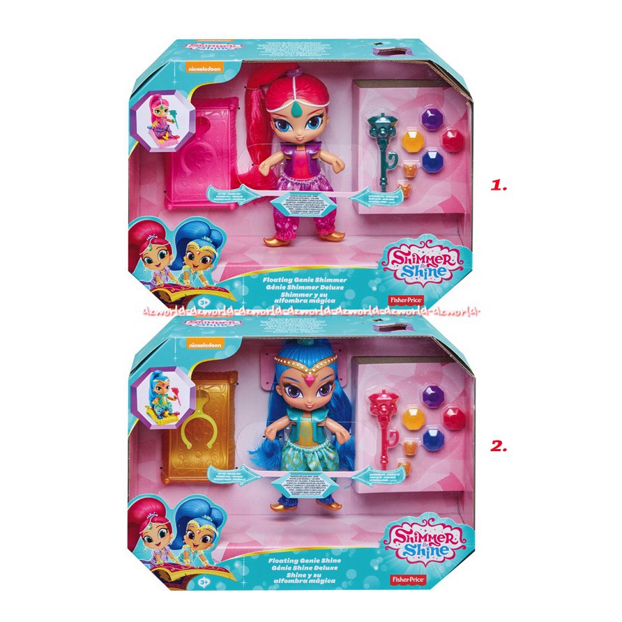 Shimmer Shine Floating Genie Shimmer Boneka Aladin Mainan Anak