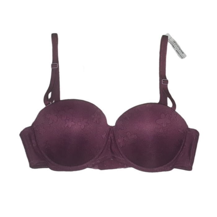 Bra Triumph Maroon Flower