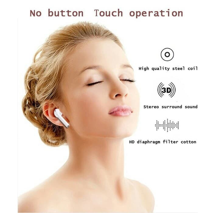 New Headset Bluetooth Earphone Wireless stereo 5.0 Touch i11 TWS i11s automatic pairing