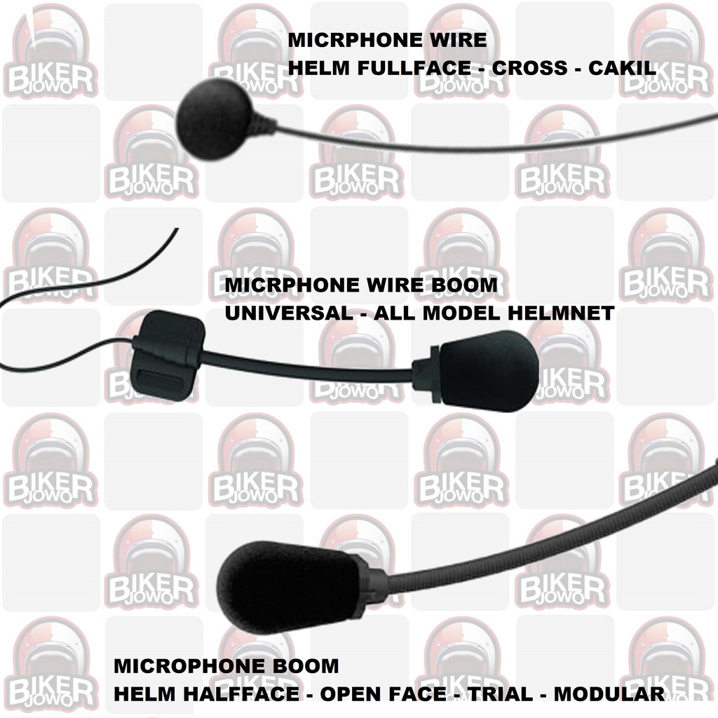 Jual Sena Microphone Sena Mic 5S 10S 10C 20S 30K 50S 50R SMH5FM SMH10 SF1 SF2 SF4 Pro Evo Mic