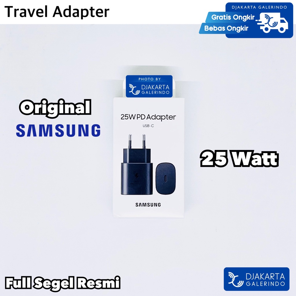 Samsung Travel Adapter Charger PD 25Watt - 35Watt - Power Adaptor 45Watt - 65Watt Type C Cable - Original Samsung