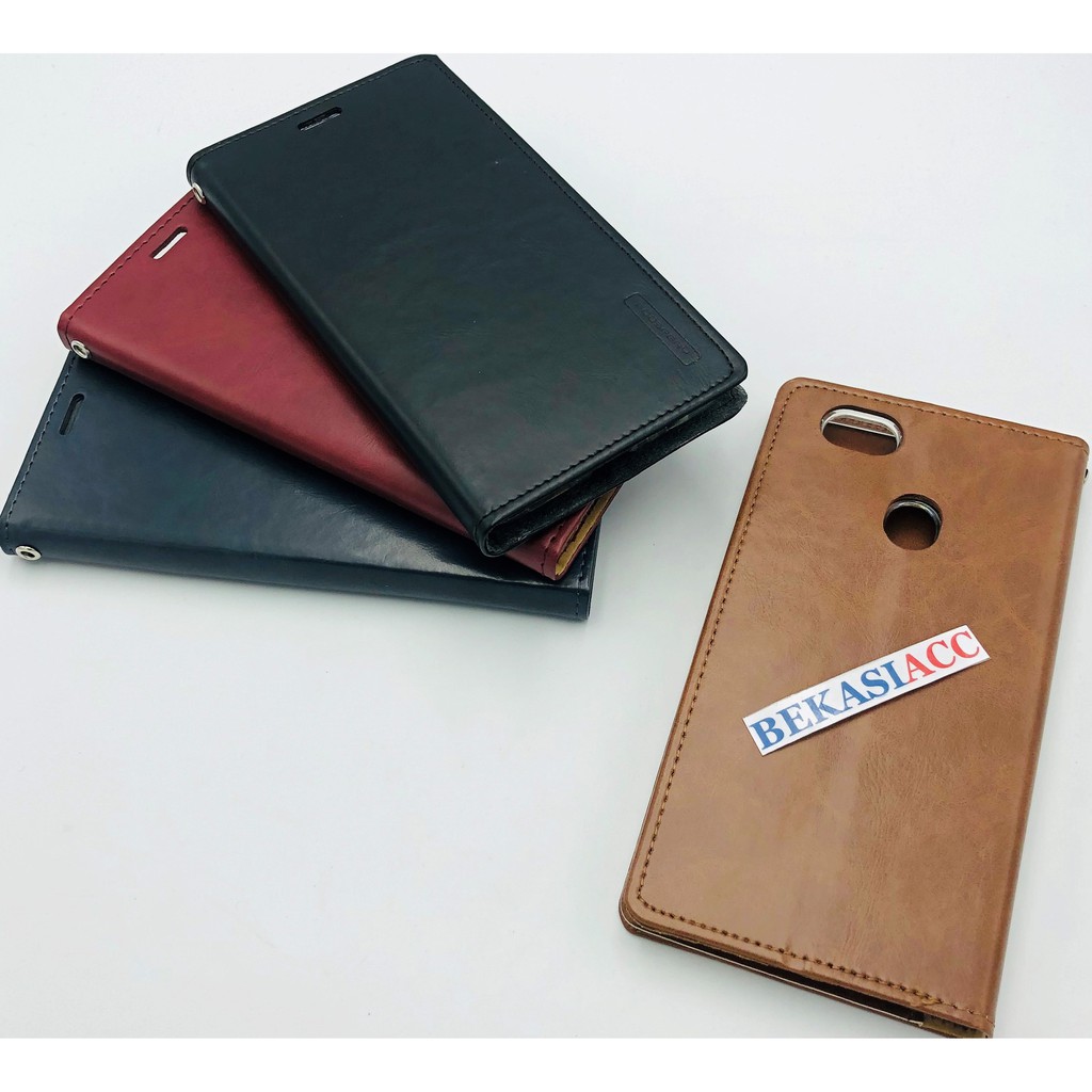 SARUNG FLIP CASE OPPO F7 / BLUEMOON FLIP COVER OPPO F7