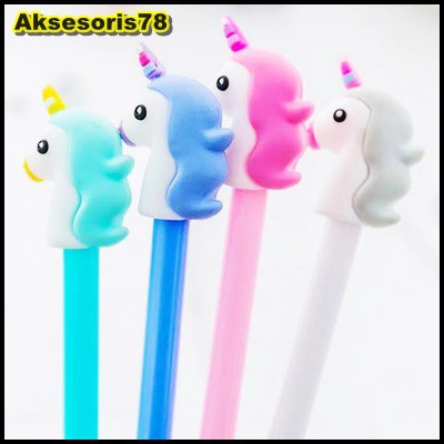 

Pulpen Motif Cute Unicorn / Pulpen Kepala Unicorn Baru