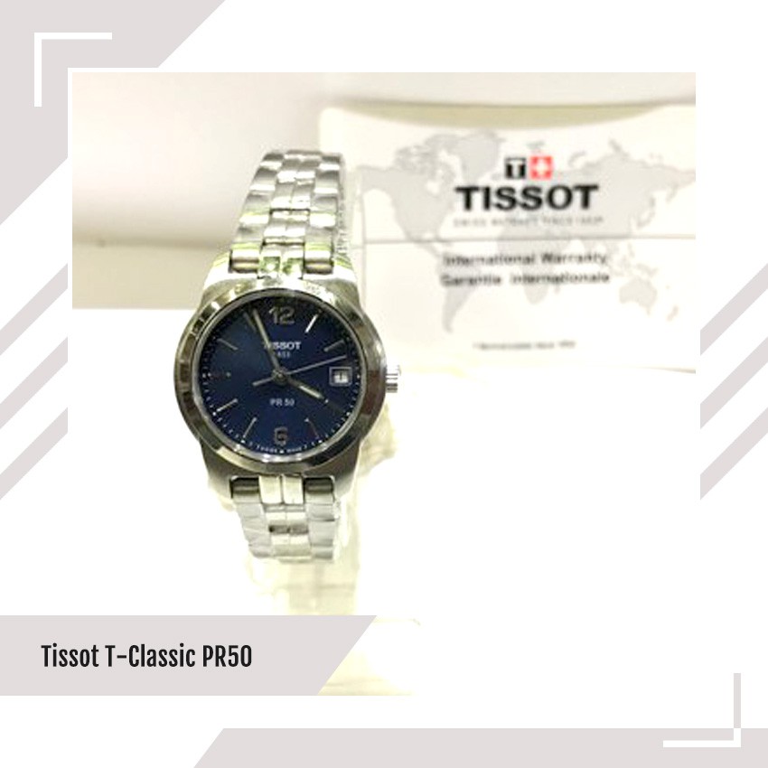 JAM TANGAN ORIGINAL TISSOT T-CLASSIC PR50 WANITA