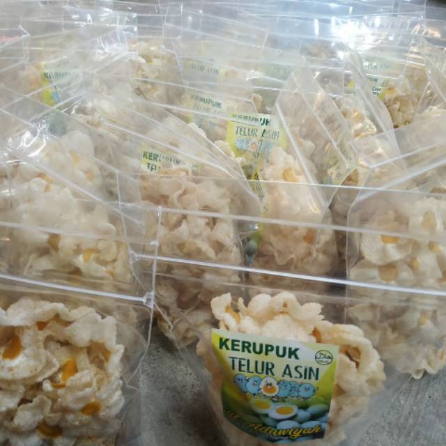 

Kerupuk Telur Asin