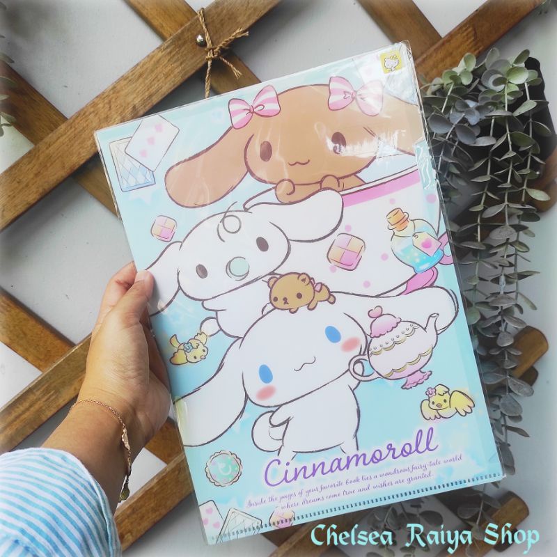 

Map Folder A4 Sanrio Cinnamoroll Milk Moccha Cinamoroll Cinamorol Cinnamonroll Kawaii Original