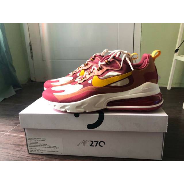 AIRMAX 270 REACT NOBLE RED