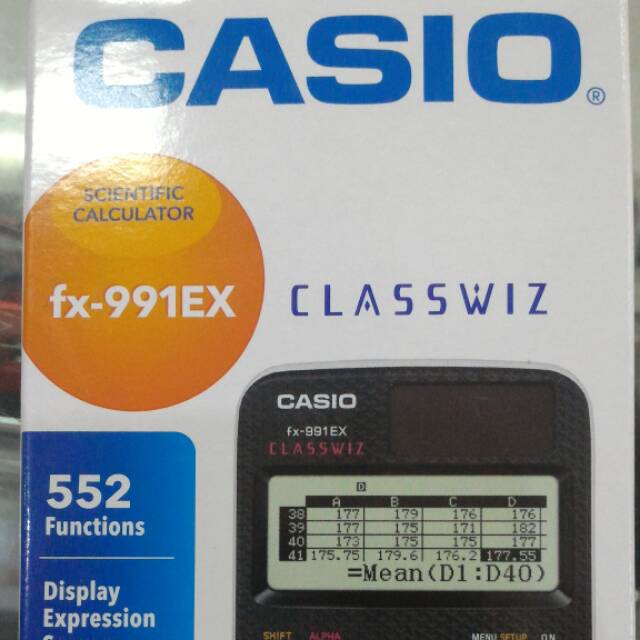 

Casio fx-991ex