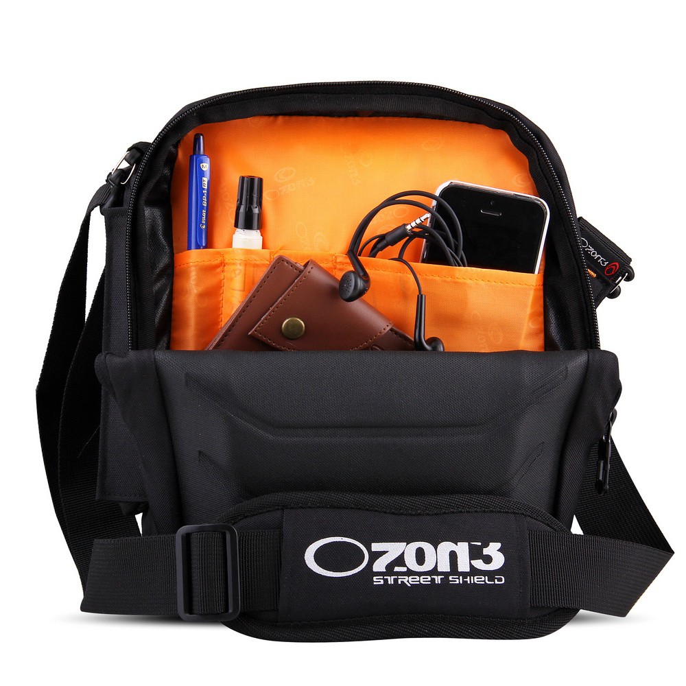 Tas Selempang Netbook/ Ipad OZONE 745 + Raincover [HITAM]