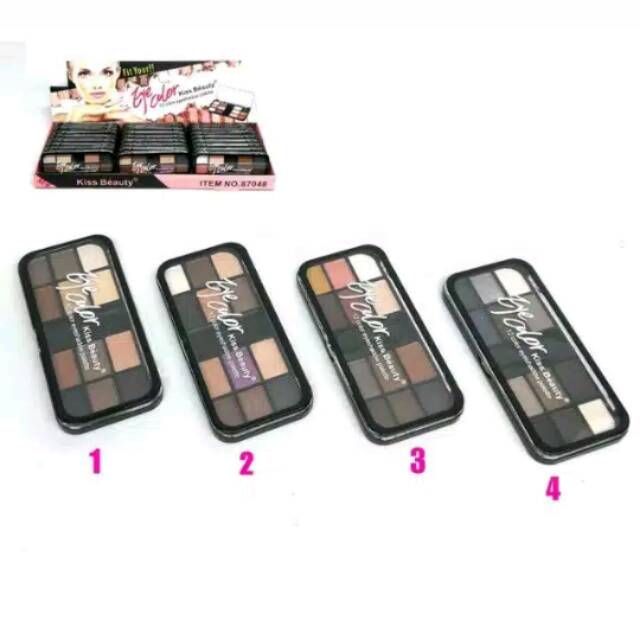 Eyeshadow kiss beauty