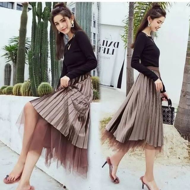 ROK TUTU IMPORT ROK TUTU PREMIUM ROK TUTU VELVET ROK TUTU BANGKOK ROK PLEATS