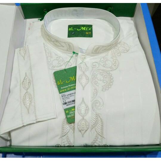 Baju koko / Kemeja koko lengan Panjang al-Mia Jumbo Bigsize Besar