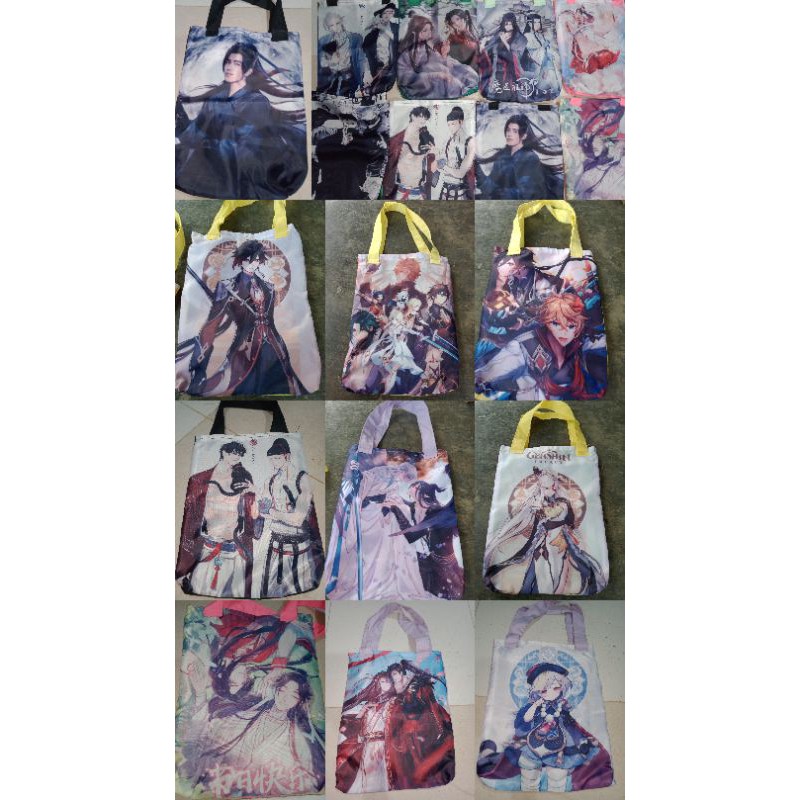 totebag anime  MXTX/Genshin impact/Custom