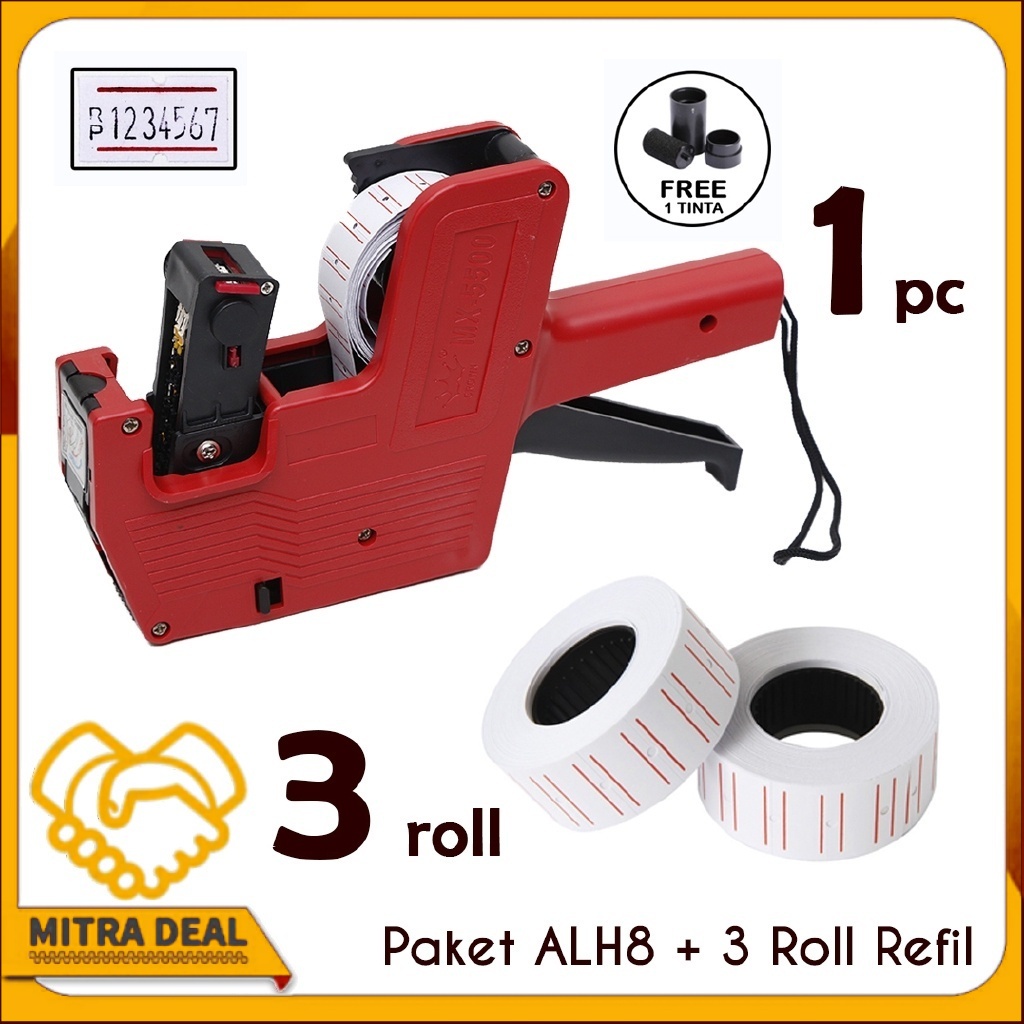 

[COD] ALAT LABEL HARGA PRICE LABELLER M5500 & 3 ROLL