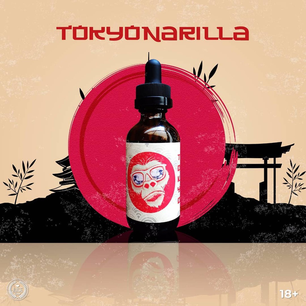 TOKYONARILLA E LIQUID TOKYO BANANA CREAM CUSTARD CAKE 100ML 3&amp;6MG