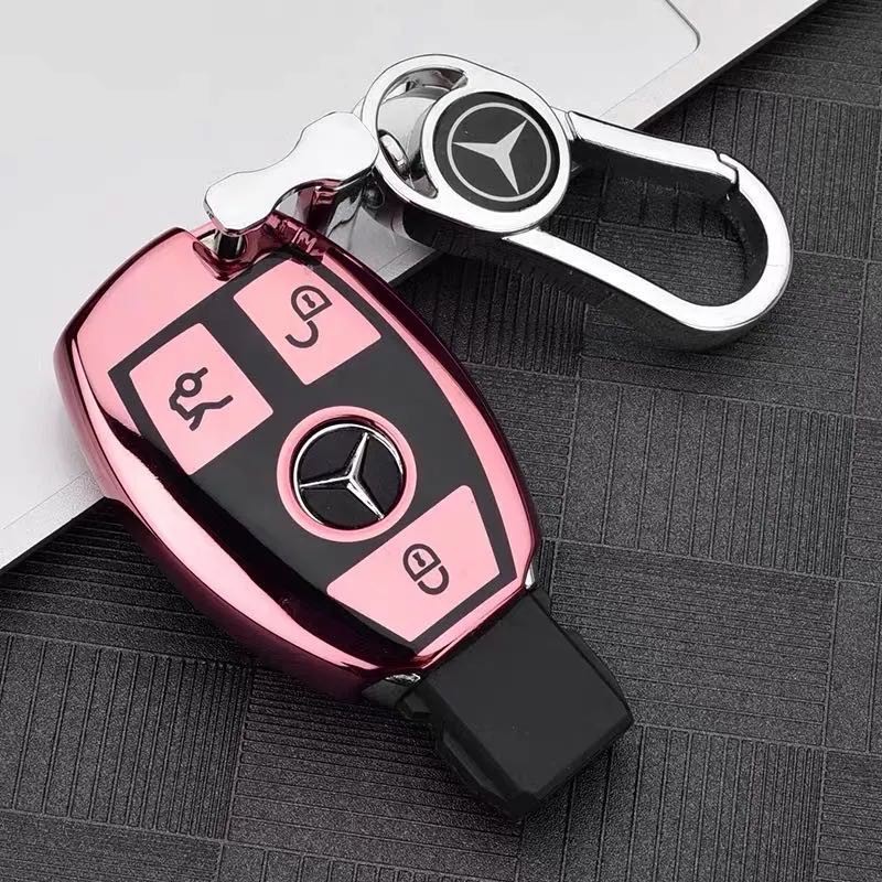 Casing Kunci remote Mobil Bahan Tpu Untuk mercedes benz glc c 200 l glk