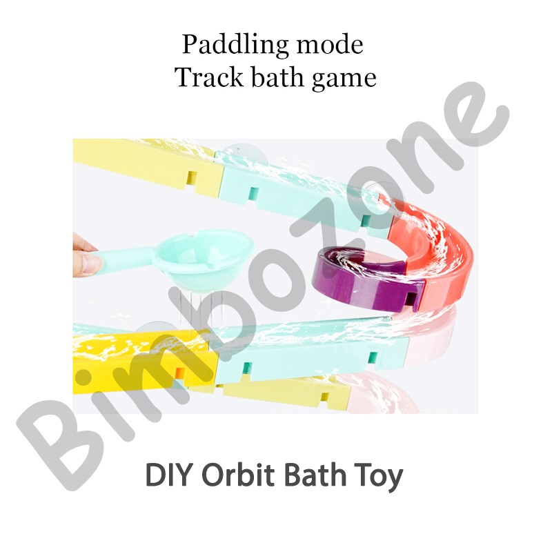 Bimbozone - Mainan Anak mainan mandi bayi Baby Bath Toy Mainan air - DIY ORBIT BATH TOY