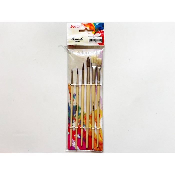 

Brush | Kuas Cat Air | Kuas Lukis Joyko BR-1 per SET