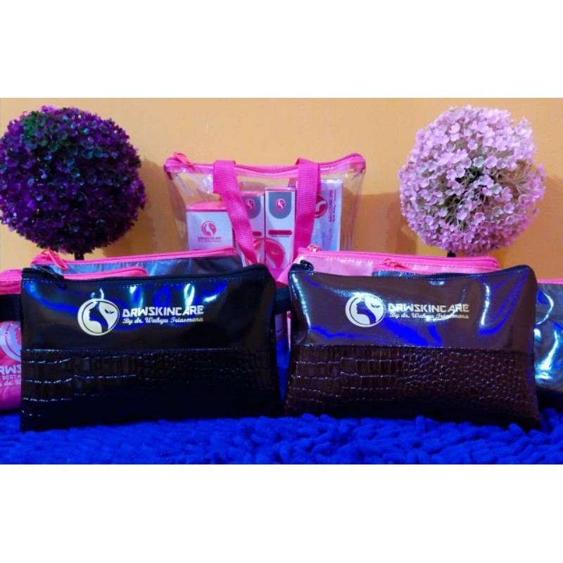 Pouch drw skincare / dompet drw skincare /pouch custom / drw skincare / pouch murah /pouch