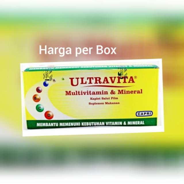 Ultravita tablet per box