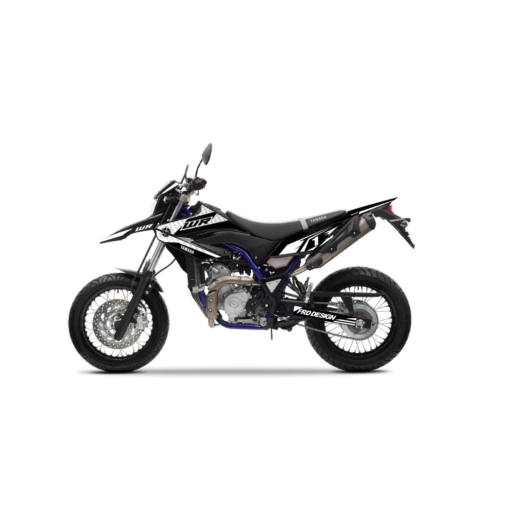 decal yamaha wr 155 putih biru