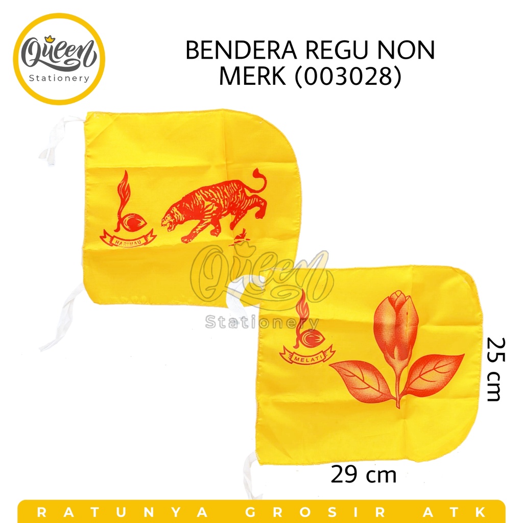 

1 PCS BENDERA REGU NON MERK / PERLENGKAPAN PRAMUKA / BENDERA REGU / BENDERA PRAMUKA (003028)