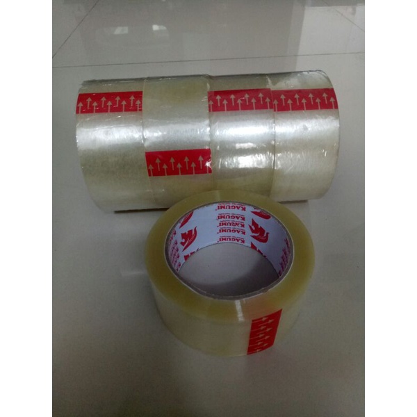 

Isolasi Transparan Kecil 12mm dan Besar 48mm 100Yrd