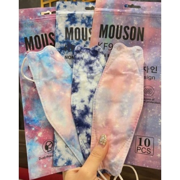 Kf94 Mouson 4 Ply Galaxy Tiedie Isi 10 Pcs Murah