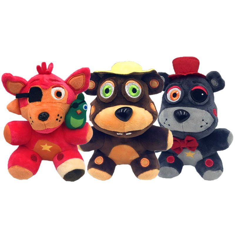 New FNAF Five Nights At Freddy's Plush Toy Stuffed Animal Bear Foxy Fans Gift